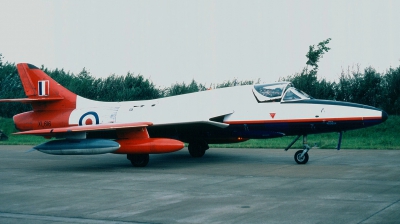 Photo ID 59870 by Arie van Groen. UK Air Force Hawker Hunter T7A, XL616