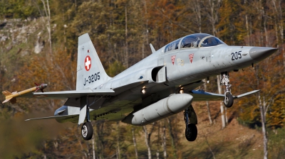 Photo ID 59926 by Jan Suchanek. Switzerland Air Force Northrop F 5F Tiger II, J 3205