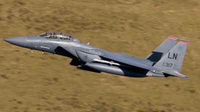 Photo ID 60056 by Neil Bates. USA Air Force McDonnell Douglas F 15E Strike Eagle, 91 0317