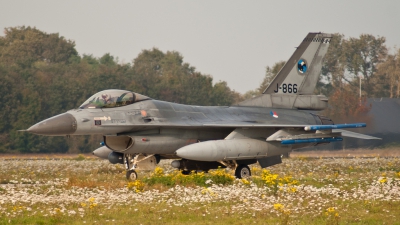 Photo ID 60079 by Caspar Smit. Netherlands Air Force General Dynamics F 16AM Fighting Falcon, J 866
