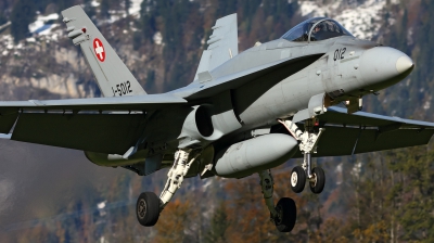 Photo ID 60100 by Ales Hottmar. Switzerland Air Force McDonnell Douglas F A 18C Hornet, J 5012