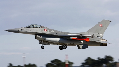 Photo ID 60229 by Fernando Sousa. Denmark Air Force General Dynamics F 16AM Fighting Falcon, E 601