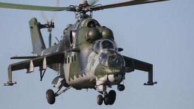 Photo ID 60646 by Niels Roman / VORTEX-images. Czech Republic Air Force Mil Mi 35 Mi 24V, 7360