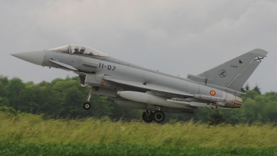 Photo ID 60675 by Rob Hendriks. Spain Air Force Eurofighter C 16 Typhoon EF 2000S, C 16 27