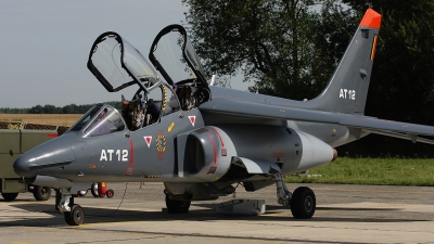 Photo ID 60734 by Rob Hendriks. Belgium Air Force Dassault Dornier Alpha Jet 1B, AT12