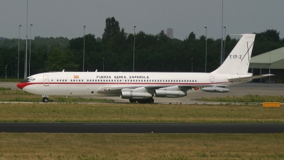 Photo ID 61093 by Rob Hendriks. Spain Air Force Boeing 707 331C, T 17 2