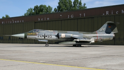 Photo ID 61189 by Rob Hendriks. Germany Air Force Lockheed F 104G Starfighter, 24 85