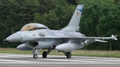 Photo ID 7563 by Christophe Haentjens. Belgium Air Force General Dynamics F 16BM Fighting Falcon, FB 24