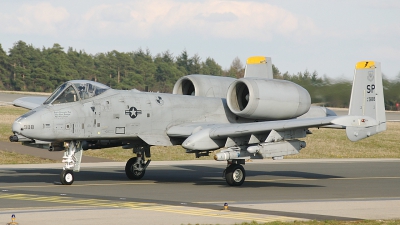 Photo ID 61380 by Rob Hendriks. USA Air Force Fairchild A 10A Thunderbolt II, 81 0988