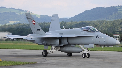 Photo ID 61228 by Andreas Weber. Switzerland Air Force McDonnell Douglas F A 18C Hornet, J 5004