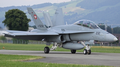 Photo ID 61293 by Andreas Weber. Switzerland Air Force McDonnell Douglas F A 18D Hornet, J 5232