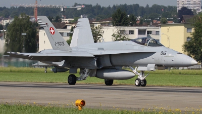 Photo ID 61120 by Andreas Weber. Switzerland Air Force McDonnell Douglas F A 18C Hornet, J 5015