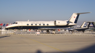 Photo ID 62667 by JUAN A RODRIGUEZ. Chile Air Force Gulfstream Aerospace G 450 G IV SP, 911