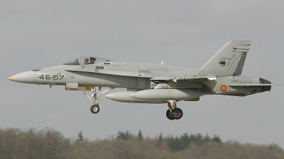 Photo ID 61275 by Rob Hendriks. Spain Air Force McDonnell Douglas F A 18A Hornet, C 15 79