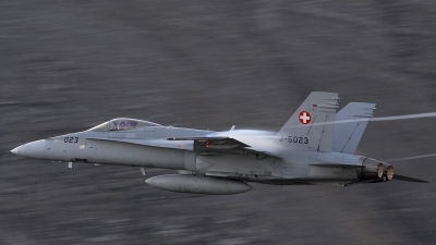 Photo ID 61917 by Martin Thoeni - Powerplanes. Switzerland Air Force McDonnell Douglas F A 18C Hornet, J 5023