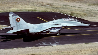 Photo ID 61862 by Carl Brent. Bulgaria Air Force Mikoyan Gurevich MiG 29UB 9 51, 04