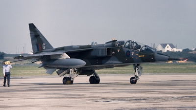 Photo ID 61857 by Tom Gibbons. UK Air Force Sepecat Jaguar T2, XX142