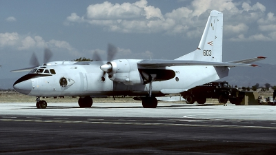 Photo ID 62092 by Carl Brent. Hungary Air Force Antonov An 26, 603