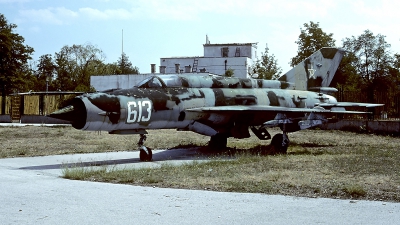 Photo ID 62535 by Carl Brent. Bulgaria Air Force Mikoyan Gurevich MiG 21M, 613