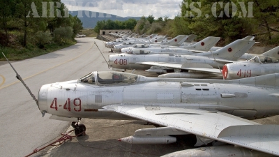 Photo ID 781 by Chris Lofting. Albania Air Force Shenyang F 6, 4 49