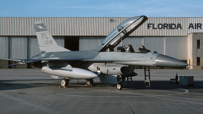 Photo ID 62755 by Henk Schuitemaker. USA Air Force General Dynamics F 16B Fighting Falcon, 81 0818