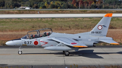 Photo ID 62767 by Eric Tammer. Japan Air Force Kawasaki T 4, 06 5637