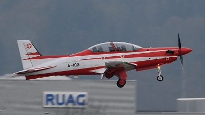 Photo ID 64575 by Martin Thoeni - Powerplanes. Switzerland Air Force Pilatus PC 21, A 103