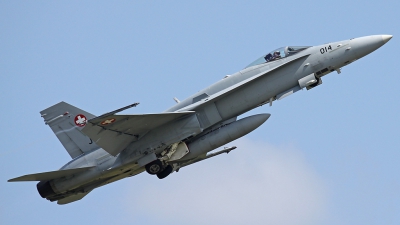 Photo ID 63193 by Andreas Weber. Switzerland Air Force McDonnell Douglas F A 18C Hornet, J 5014