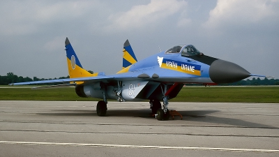 Photo ID 64078 by David F. Brown. Ukraine Air Force Mikoyan Gurevich MiG 29, 01