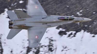 Photo ID 64351 by FEUILLIN Alexis. Switzerland Air Force McDonnell Douglas F A 18C Hornet, J 5024