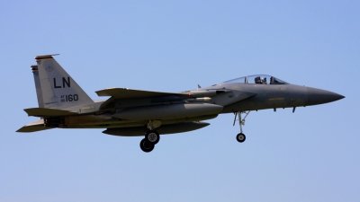 Photo ID 64669 by PAUL CALLAGHAN. USA Air Force McDonnell Douglas F 15C Eagle, 86 0160