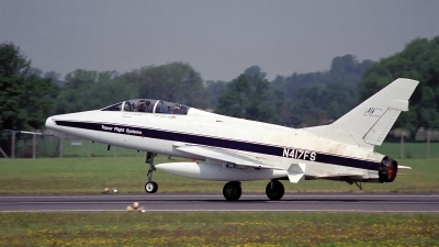 Photo ID 64587 by Peter Terlouw. Company Owned BAe Systems North American TF 100F Super Sabre, N417FS