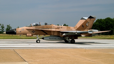 Photo ID 64854 by David F. Brown. USA Navy McDonnell Douglas F A 18B Hornet, 161711