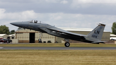 Photo ID 64812 by Fernando Sousa. USA Air Force McDonnell Douglas F 15C Eagle, 86 0174