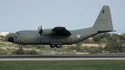 Photo ID 65458 by Stephen J Muscat. Tunisia Air Force Lockheed C 130B Hercules L 282, Z21117