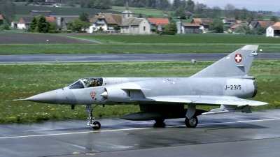 Photo ID 65673 by Joop de Groot. Switzerland Air Force Dassault Mirage IIIS, J 2315