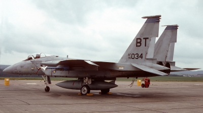 Photo ID 65684 by Alex Staruszkiewicz. USA Air Force McDonnell Douglas F 15A Eagle, 76 0034