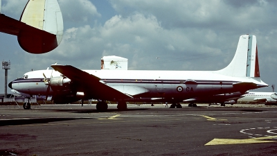 Photo ID 65943 by Carl Brent. France Air Force Douglas DC 7C Seven Seas, F ZBCA