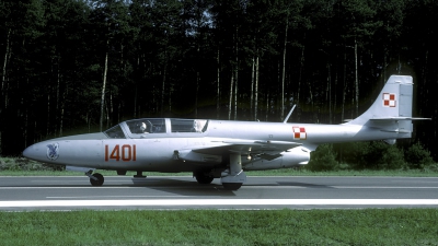 Photo ID 65914 by Joop de Groot. Poland Air Force PZL Mielec TS 11bis DF Iskra, 1401