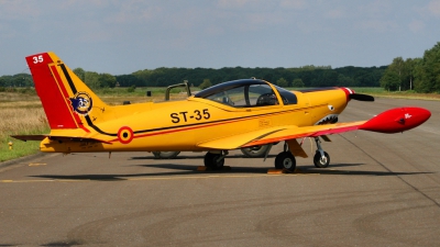 Photo ID 66458 by Guido Haesevoets. Belgium Air Force SIAI Marchetti SF 260M, ST 35