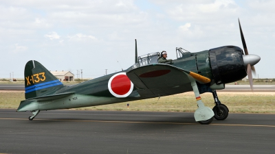 Photo ID 66639 by Johannes Berger. Private Commemorative Air Force Mitsubishi A6M3 Zero, N712Z
