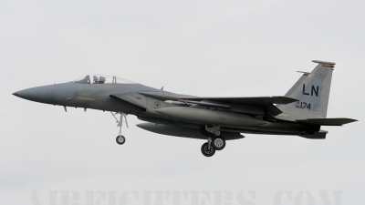 Photo ID 8334 by lee blake. USA Air Force McDonnell Douglas F 15C Eagle, 86 0174