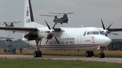 Photo ID 66845 by rob martaré. Netherlands Air Force Fokker 50, U 06