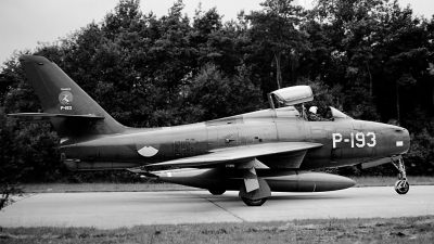 Photo ID 66863 by rob martaré. Netherlands Air Force Republic F 84F Thunderstreak, P 193