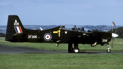 Photo ID 66906 by Joop de Groot. UK Air Force Short Tucano T1, ZF206