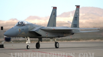 Photo ID 840 by Mike J. Hawes. USA Air Force McDonnell Douglas F 15C Eagle, 84 0036