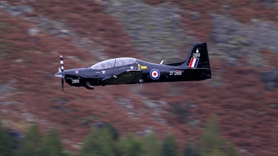 Photo ID 68096 by Barry Swann. UK Air Force Short Tucano T1, ZF289