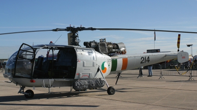 Photo ID 68038 by Barry Swann. Ireland Air Force Aerospatiale SA 316B Alouette III, 214