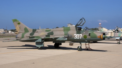 Photo ID 68878 by Chris Lofting. Libya Air Force Sukhoi Su 22M3, 307
