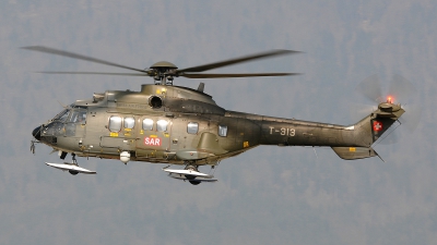 Photo ID 69523 by Martin Thoeni - Powerplanes. Switzerland Air Force Aerospatiale AS 332M1 Super Puma, T 313